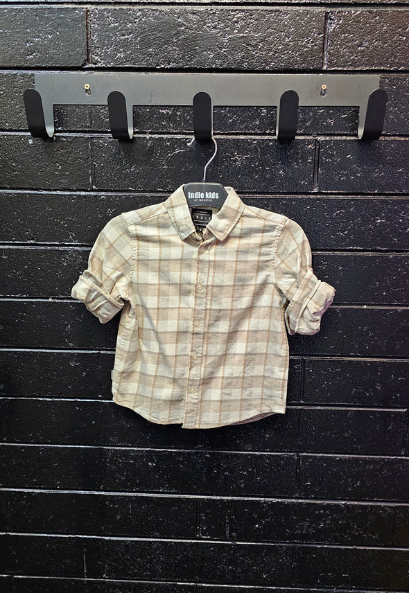 Boys Bern L/S Shirt by Indie Kids