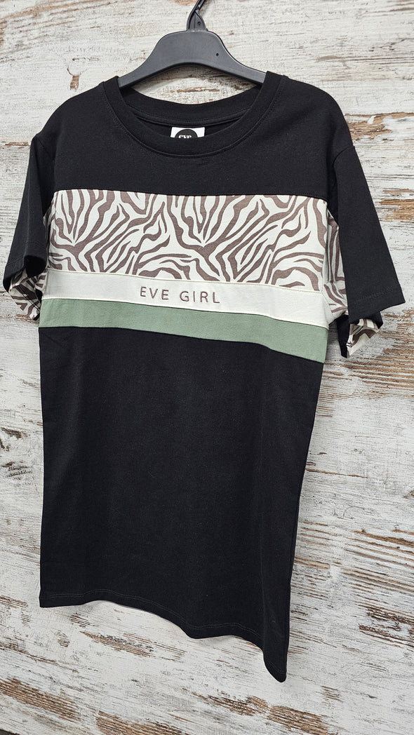 Savannah Panel Tee Dress by Eve Girl