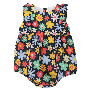 Woven Frill Sunsuit by Korango