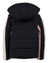 Base Panelled Puffer Jacket by Eve Girl