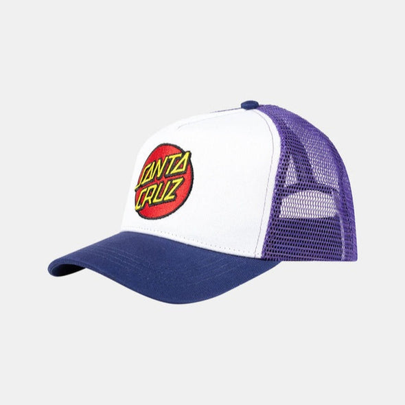 Classic Dot Trucker Cap by Santa Cruz