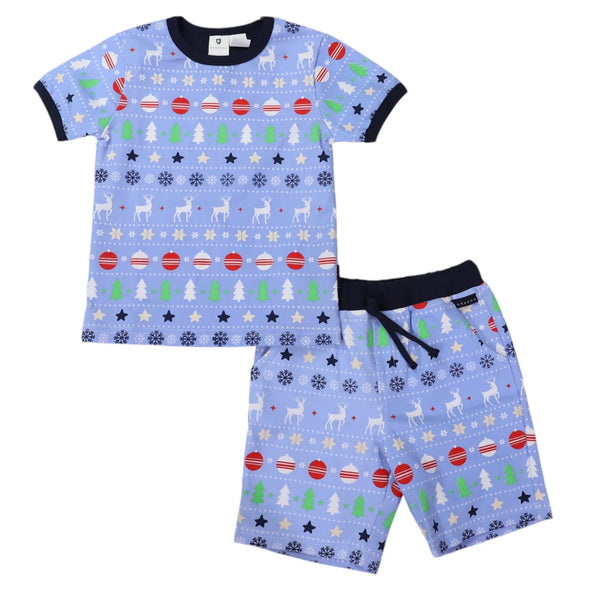 Cotton PJs Classic Xmas Print by Korango