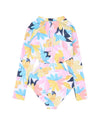 Cleo Print Long Sleeve Sunsuit by Minihaha