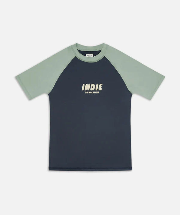 The All Day Contrast Rashie by Industrie Kids