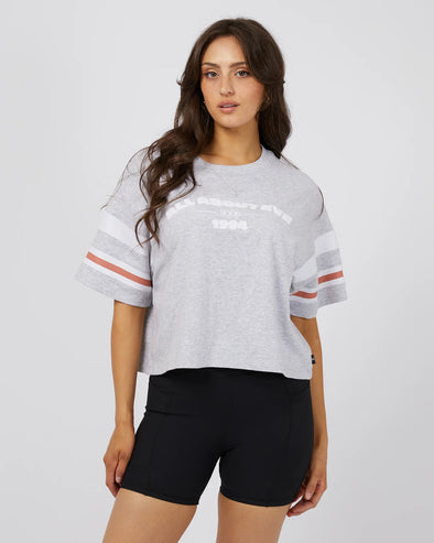 Eve Lazy Crop Tee by All About Eve