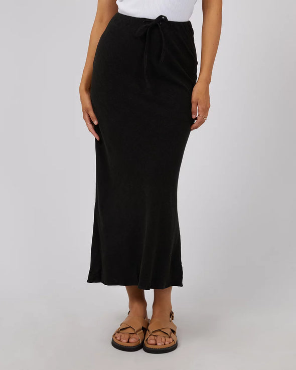 Luxe Linen Maxi Skirt by All About Eve