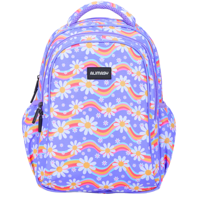 Alimasy Rainbow Daisy Small Backpack