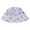 Trucks and Diggers Cotton Sun Hat by Korango