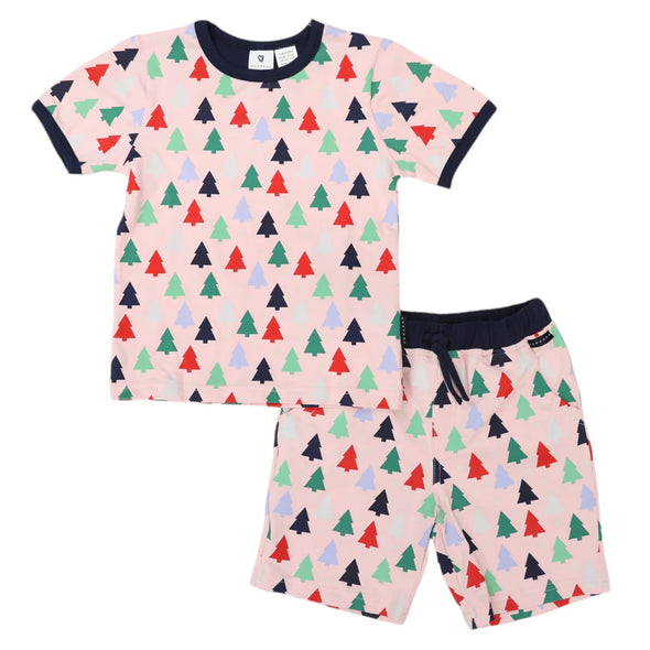 Cotton PJs Xmas Tree Print by Korango