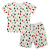 Cotton PJs Xmas Tree Print by Korango