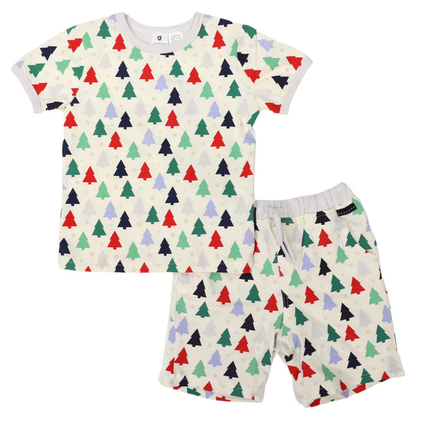 Cotton PJs Xmas Tree Print by Korango